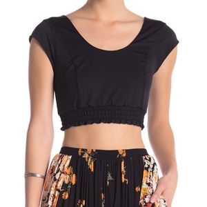 Free People Movement Starlight Crop Top Size XS